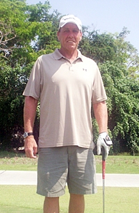 Returning champion Barry Murnin.